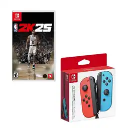 Falabella Control Switch Joy-con Neon Con Juego NBA 2K25 oferta