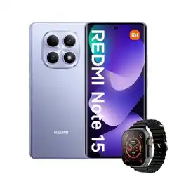 Falabella Redmi Note 15 256GB 8GB Ram Morado + Smartwatch oferta