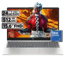 Falabella PORTÁTIL INTEL CORE 5-120U 24GB RAM 512GB SSD 15.6 FHD oferta