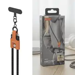 Falabella Cable 2 en 1 Carga & Datos USB-C a Lightning , Carga Rápida, Velocidad PD60W, 1.2MT Trenzado Negro oferta