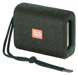 Falabella Parlante Bluetooth T&g Tg-313 Inalámbrico Portátil Verde Verde Oscuro 5v Verde Oscuro 5v oferta