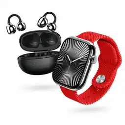 Falabella Smartwatch H10 Plus Pantalla Naranja AMOLED Con Audífonos Clip 1 con IA ChatGPT oferta