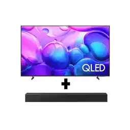 Falabella Combo Televisor 65 165cm QLED 4K F-QN65Q6FAAKXZ+Barra de Sonido HW-B400FZL oferta