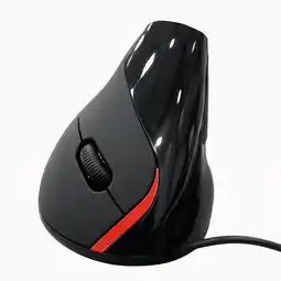 Falabella Mouse Vertical Ergonómico Jsy-2d 1600dpi Usb Diestro Negro oferta