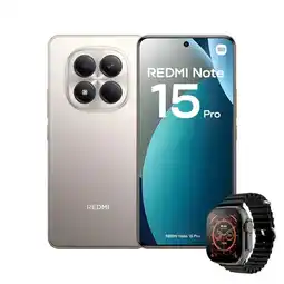 Falabella Celular Redmi Note 15 Pro Lte 256Gb 8Gb Ram Gris + Smartwatch oferta