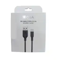 Falabella Cable Usb A Tipo C 2.1a - 1m - Negro oferta