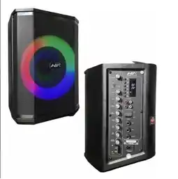 Falabella Parlante Woofer 8 An-2018 Bluetooth Led Micrófono Inalámbrico Negro oferta