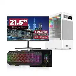 Falabella Computador Gamer Ryzen 5 5600GT /SSD 500GB /DDR4 16GB(2x8) RGB RAM / Monitor 22 Pulgadas 100Hz oferta