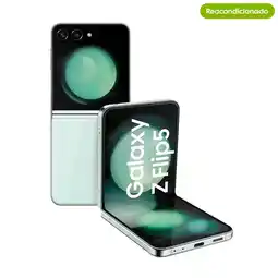 Falabella Celular Galaxy Z Flip 5 256 GB Verde Reacondicionado + Garantía extendida + Panel Solar oferta
