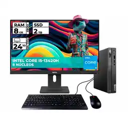 Falabella THINKCENTRE NEO 50Q I5 8GB 2TB + MONITOR 24″ FHD oferta