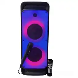 Falabella Cabina De Sonido Bluetooth Micrófono Luces Led 7000w Fm oferta