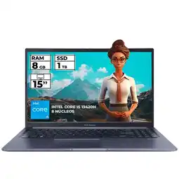 Falabella PORTATIL INTEL I5 13420H 8GB 1TB SSD 156 AZUL oferta