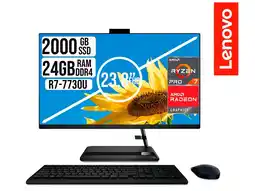 Falabella TODO EN UNO RYZEN 7-7730U SSD 2TB RAM 24GB LED 23,8 LED NEGRO oferta