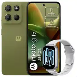 Falabella Celular Moto G15 256GB /4GB Vrd + Watch 5 Active Slv oferta
