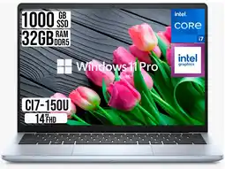 Falabella PORTATIL INSPIRON INTEL CORE I7-150U SSD 1TB RAM 32GB 14 FHD W11 PRO oferta