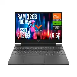 Falabella VICTUS AMD RYZEN 7 7445HS RTX 4050 6GB SSD 512GB RAM 32GB LED 15,6 FHD 144Hz oferta