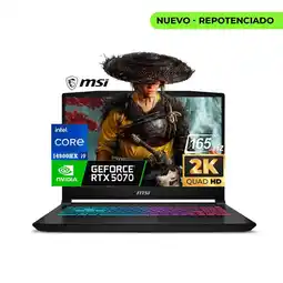 Falabella Computador Portátil gamer Katana 15 HX Intel Core i9-14900HX, 32/1TB 15.6” 165Hz QHD RTX 5070 oferta