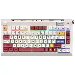 Falabella Teclado Gamer Mecanico Inalambrico Riso Retro Nes Hotswap Led Rgb oferta