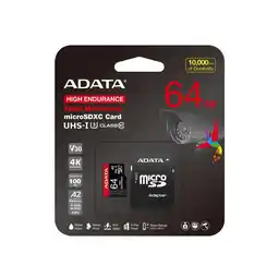 Falabella Memoria Micro SD 64GB SDXC UHS-I V30 Ideal para Cámaras de Vigilancia y Grabación Continua oferta