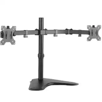 Falabella Soporte De Computador Para Dos Monitores Brazo Tipo Pedestal Ajustable oferta
