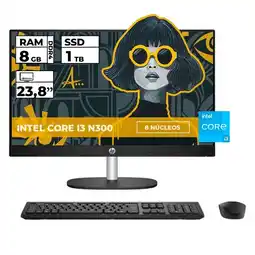 Falabella Todo En Uno Aio I3 N300 8gb Ram 1tb Ssd 24 Full Hd oferta