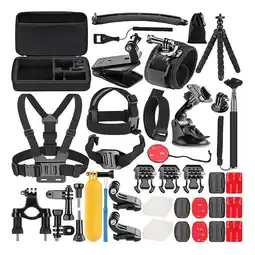 Falabella Kit 50 En 1 Accesorios Para Cámaras Deportivas Gopro 11 10 9 oferta