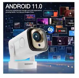 Falabella Proyector Video Beam Led Android 11 1080p Wi Fi USB oferta