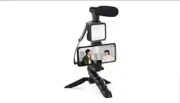 Falabella AY-49 - Kit de grabación de video con luz y microfono oferta