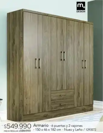 Easy Armario 150x46x182cm oferta