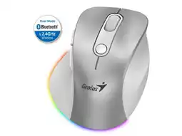 Falabella Mouse inalámbrico Bluetooth recargable Ergo 9000S Pro Silver oferta