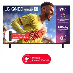 Alkomprar TV LG 75 Pulgadas 189 Cm 75QNED85ASG 4K-UHD Mini LED Smart TV Con IA oferta