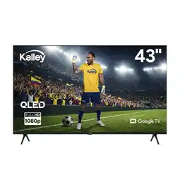 Alkomprar TV KALLEY 43 Pulgadas 108 cm 43GQ200 FHD QLED Smart TV Google oferta