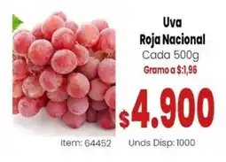 Mercamio Uva Roja Nacional oferta