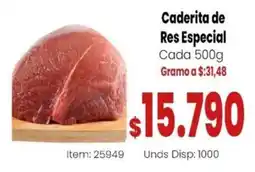 Mercamio Caderita de Res Especial oferta