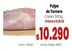 Mercamio Pulpa de Ternera oferta