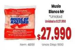 Mercamio House of Raeford drumsticks oferta