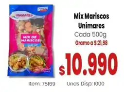 Mercamio Mix de Mariscos Unimares oferta