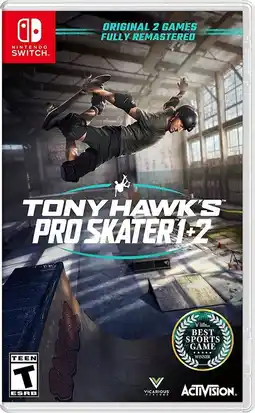 Falabella Tony hawk's pro skater 1 + 2 - nintendo switch oferta
