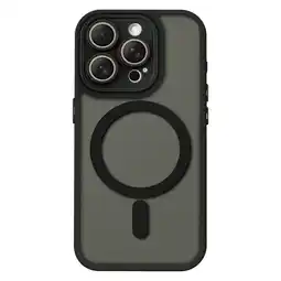 Falabella Funda Magsafe Minimalista y Transparente Mate con Protector de Camara para iPhone 16 Pro Max oferta