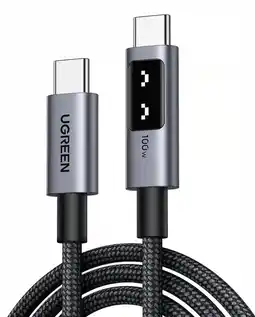 Falabella Cable Tipo C A Tipo C 100w 1m Con Pantalla Led 35501 oferta