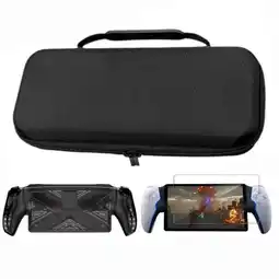 Falabella Estuche Rigido Liso + Acrilico + Vidrio Compatible Ps Portal oferta