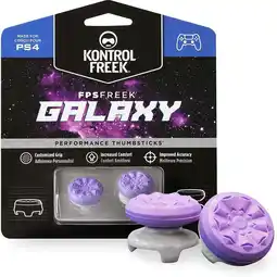 Falabella Kontrolfreek PS4/PS5 Agarre Antideslizante Galaxy - Purpura oferta