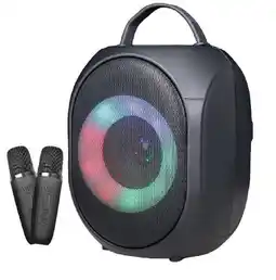 Falabella Parlante Micrófono X 2 Inalámbrico Luces Portatil oferta