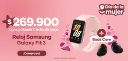Éxito Samsung Galaxy Fit 3 + Buds Core oferta