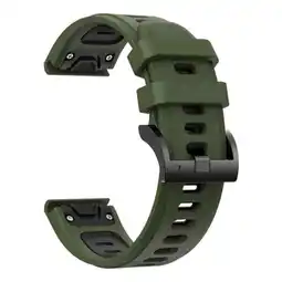 Falabella Pulso 26mm Correa Garmin Fenix 5x 6x 7x Easy Fit Verde Militar oferta