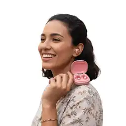 Falabella Audífonos inalámbricos T19 con cancelación de ruido Rosados oferta