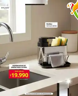 Ara Smukee dispensador de jabón para cocina oferta