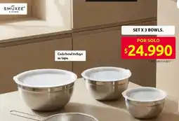 Ara Smukee set x 3 bowls oferta