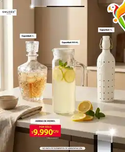 Ara Smukee jarras de vidrio oferta