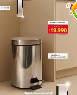 Ara Smukee caneca con pedal oferta